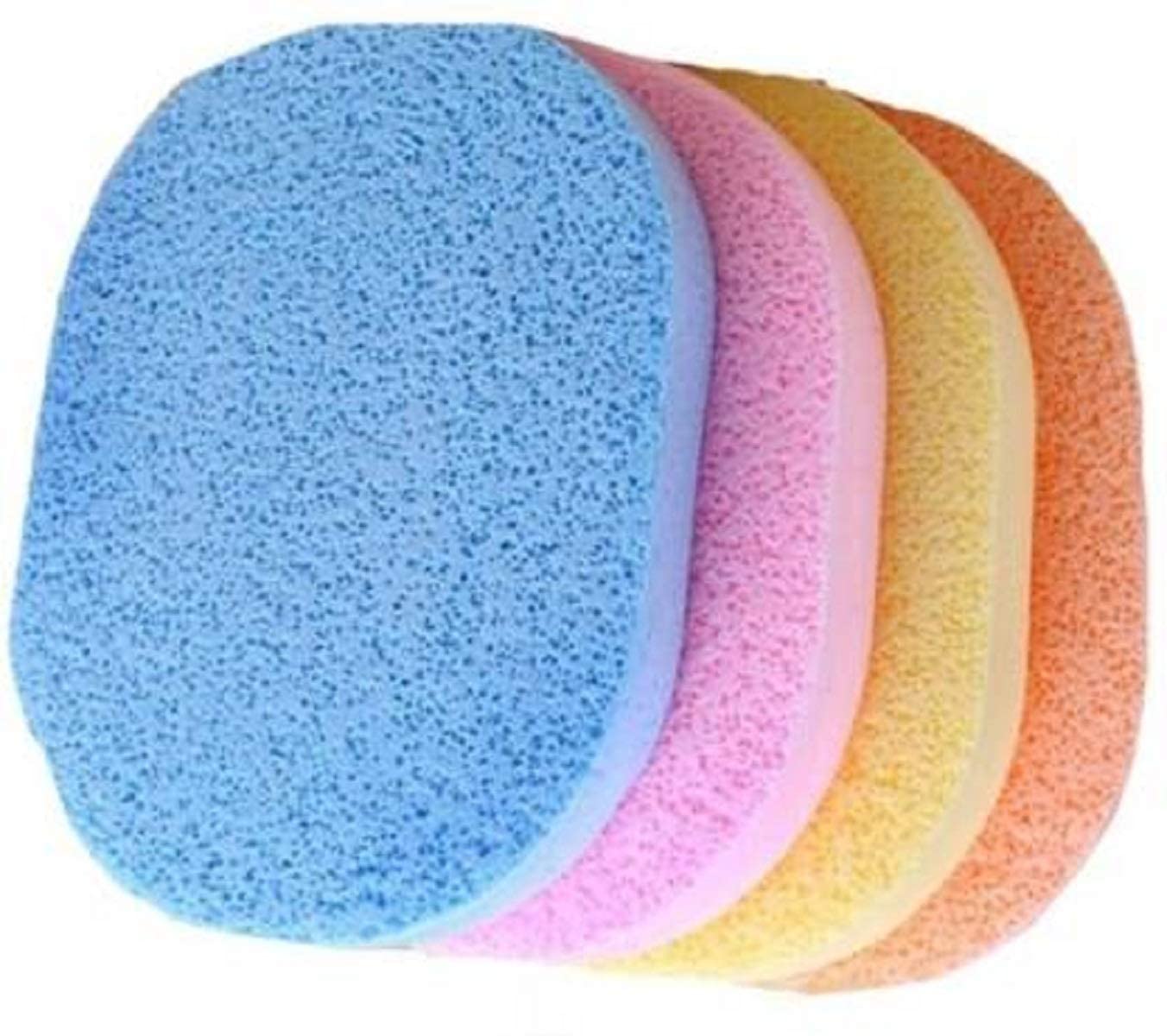 REYSUN 4-Pack Makeup Sponge Set for Flawless Foundation & Concealer Application - Soft Beauty Blender for Home & Salon Use - Assorted Colors (Pink, Purple, Green, Blue) - Perfect for Liquid, Cream & Powder Makeup