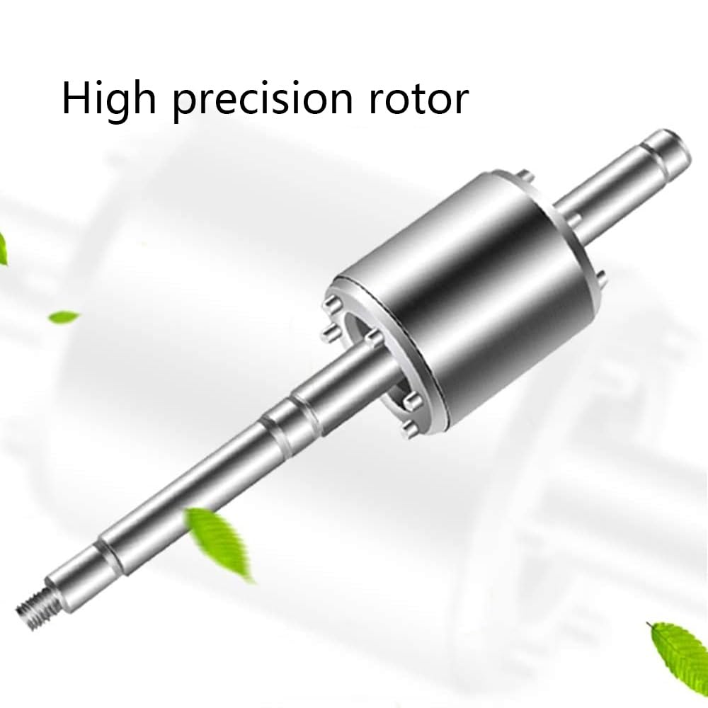 0.74HP Regenerative Blower 110V Single Phase - High Pressure Vortex Ring Blower, Aluminum Alloy Industrial Vacuum Pump (550W) for Air Blowing, Dust Collection, Aquarium Aeration & HVAC Systems