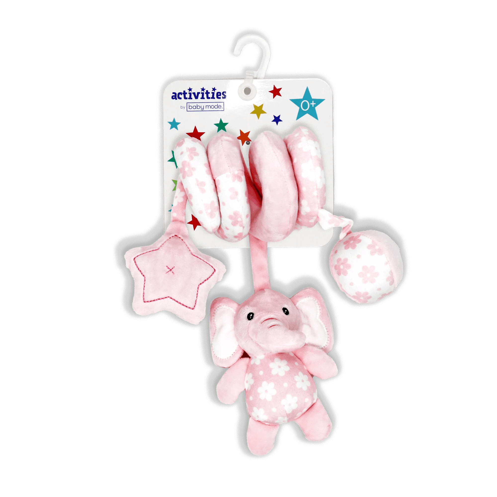 Baby Zebra Spiral Activity Toy - Interactive Sensory Toy for Infants & Toddlers - Perfect for Playtime, Teething Relief & Early Learning Development