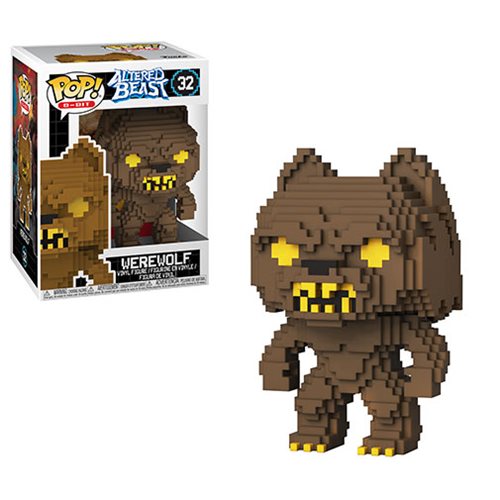 8-Bit Pop! Vinyl Figure - Greek Warrior Werewolf from Altered Beasts Series 32 | Retro Gaming Collectible for Display & Gift Giving | Perfect for Gamers, Collectors & Home Decor