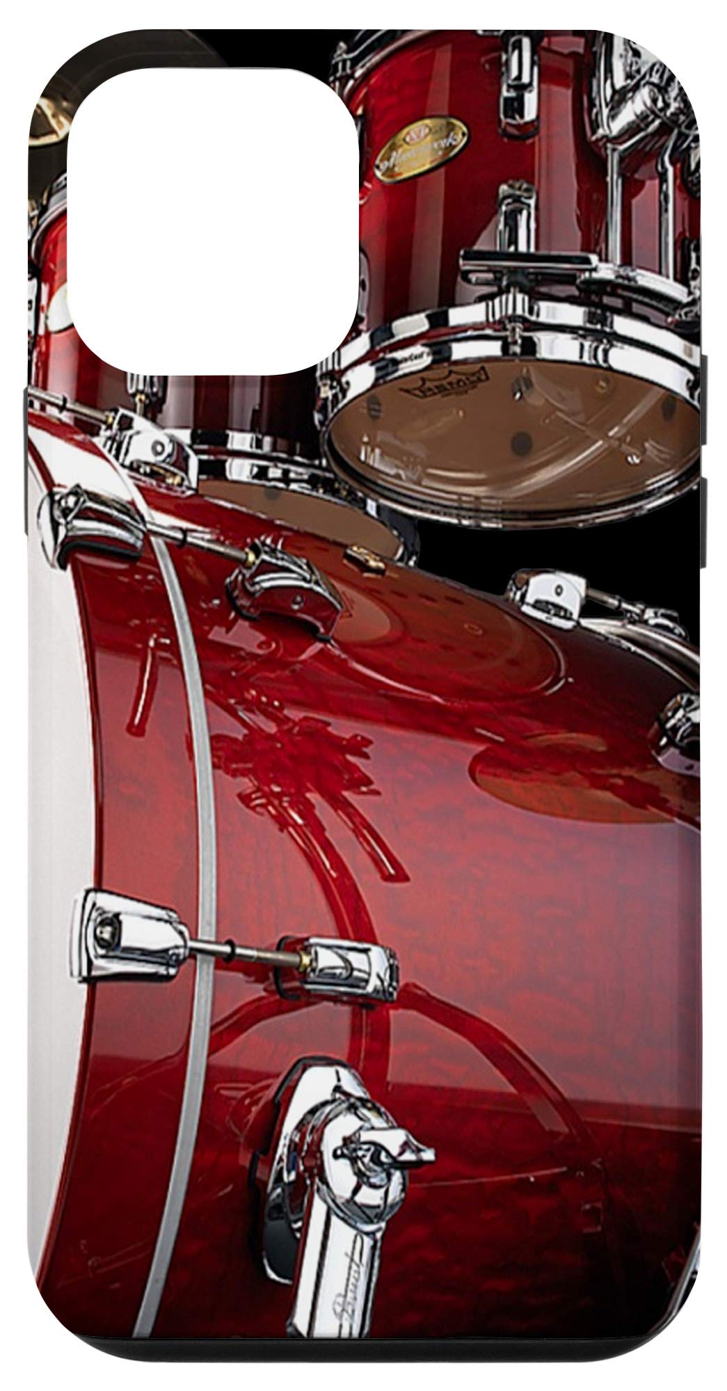 iPhone 12 Mini Case - Premium Drum Design for Music Lovers | Shockproof & Slim Protective Cover | Perfect Gift for Drummers & Musicians | Use for Concerts, Practice & Daily Protection