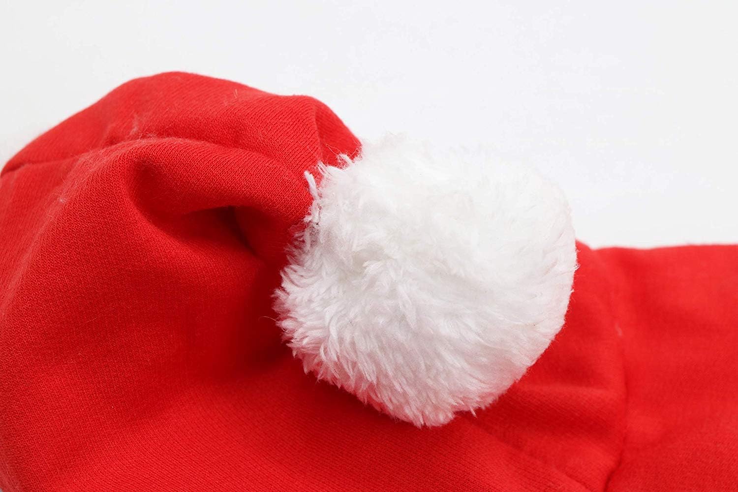 DroolingDog Pet Christmas Costume - Santa Claus Dress for Small Dogs & Puppies, Red XS | Perfect for Holiday Photos, Parties & Festive Celebrations