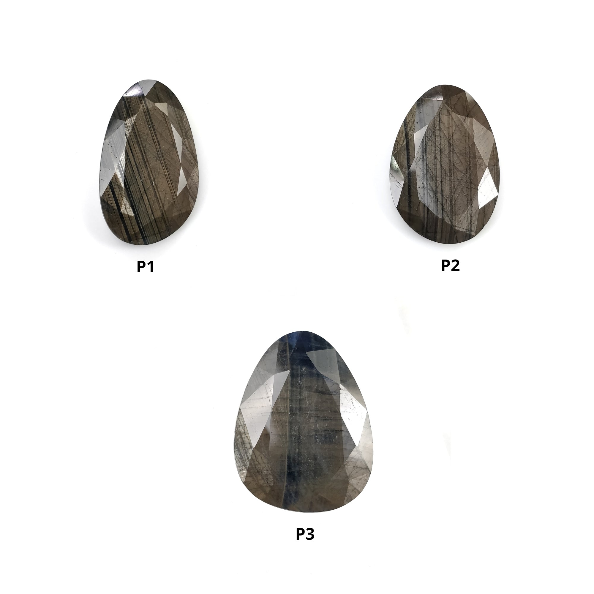 Natural Untreated Golden Brown Chocolate Blue Sheen Sapphire Gemstone - Normal Cut, Uneven Shape for Jewelry Making, Engagement Rings & Unique Gifts