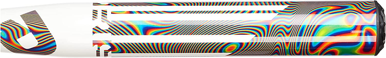 DeMarini FP Prism+ Fastpitch Softball Bat - Multi-Colored 2-Piece Composite Bat for Women & Girls - Perfect for Competitive Games, Tournaments & Practice Sessions
