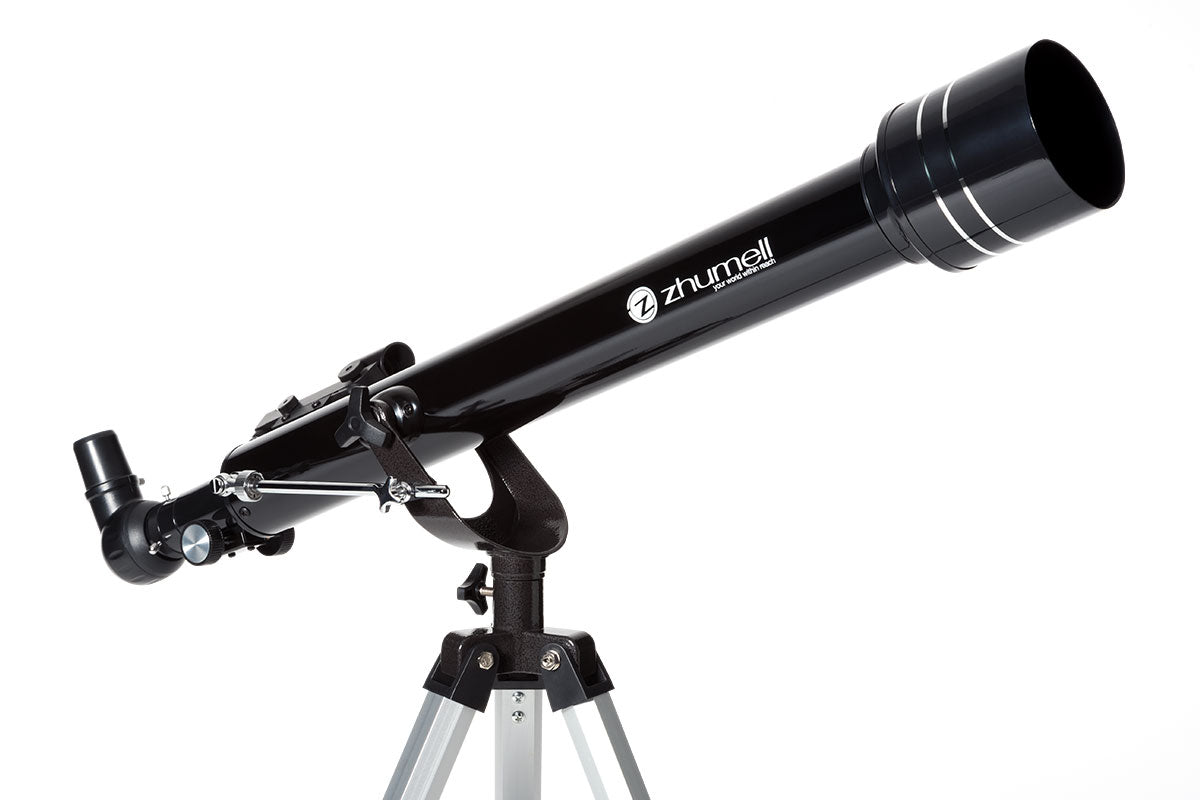 Zhumell 60mm AZ Refractor Telescope for Adults & Kids - Portable Astronomy Telescope with Adjustable Tripod for Stargazing, Bird Watching & Outdoor Adventures