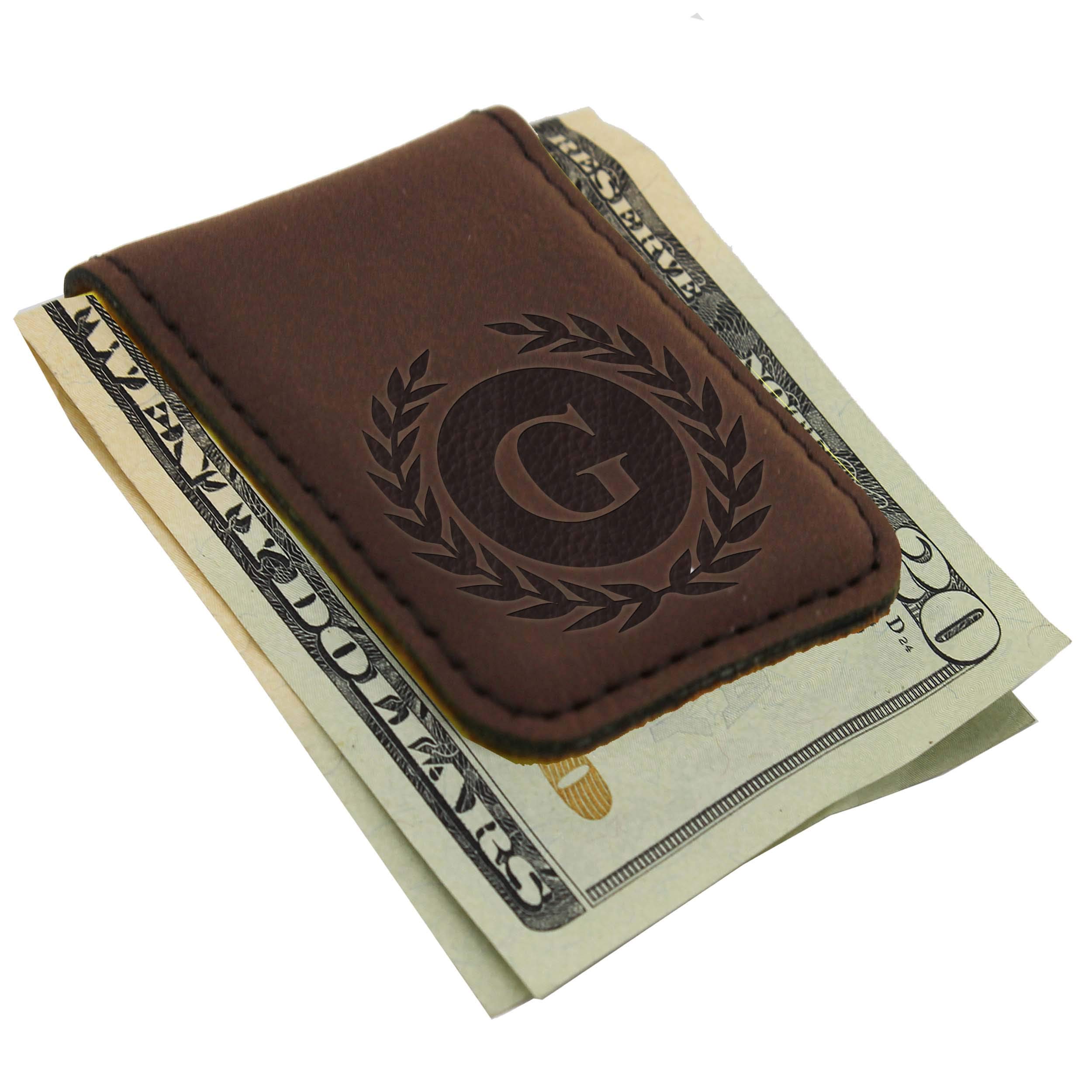 Personalized Magnetic Money Clip for Men - Custom Engraved Gift for Him, Dad, Husband | Perfect for Weddings, Birthdays & Everyday Carry