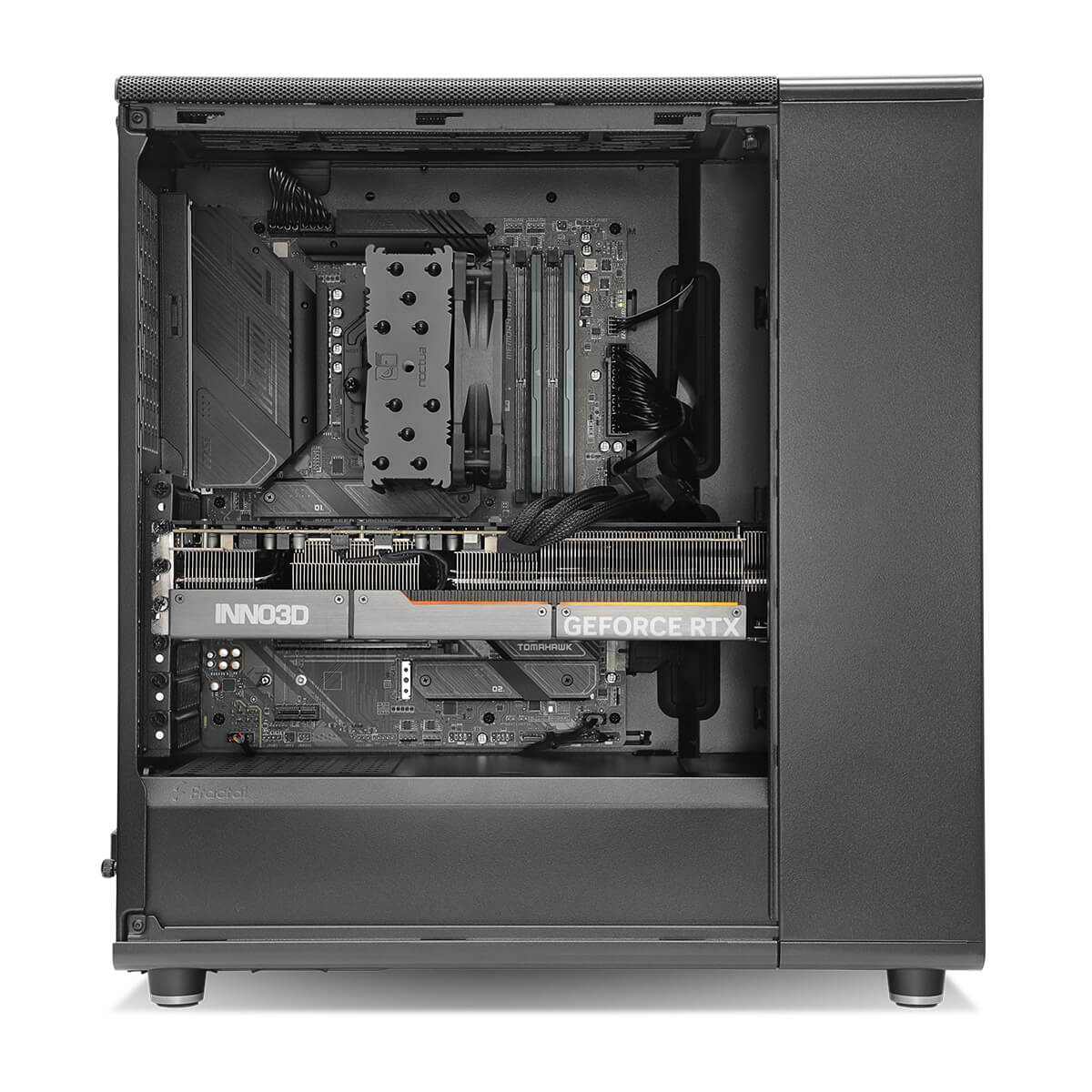 Chinkapin V1 Gaming PC with RTX 4080 & Ryzen 7 7800X3D - High Performance Desktop for 4K Gaming, Streaming & Content Creation