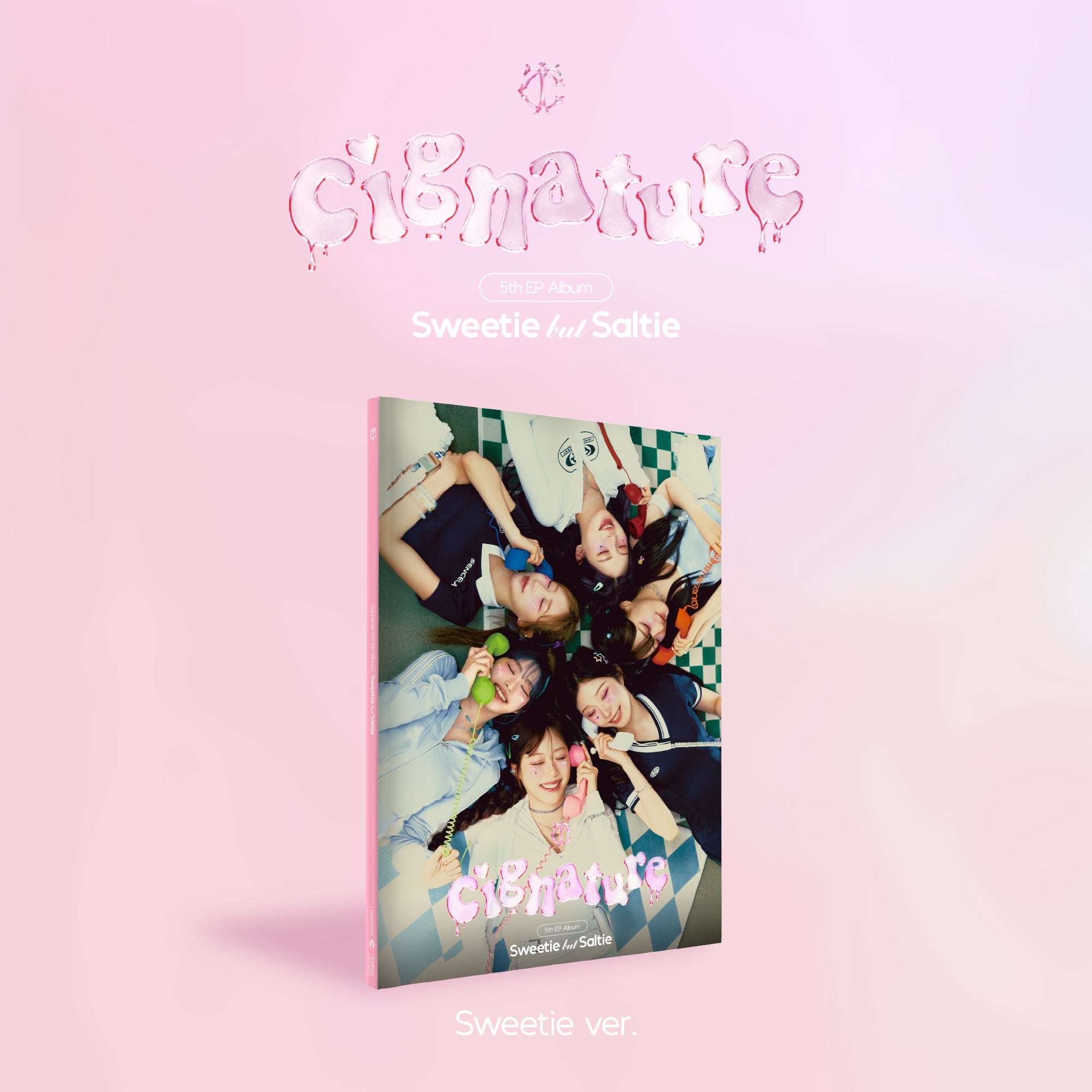 CIGNATURE 5th EP Album 'Sweetie But Saltie' - K-Pop Music CD | Korean Girl Group | Limited Edition | Perfect for K-Pop Fans & Collectors | Great Gift for Birthdays & Special Occasions