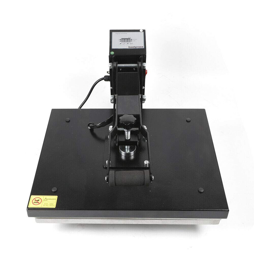 1400W Digital Heat Press Machine for T-Shirts & Sublimation - 16