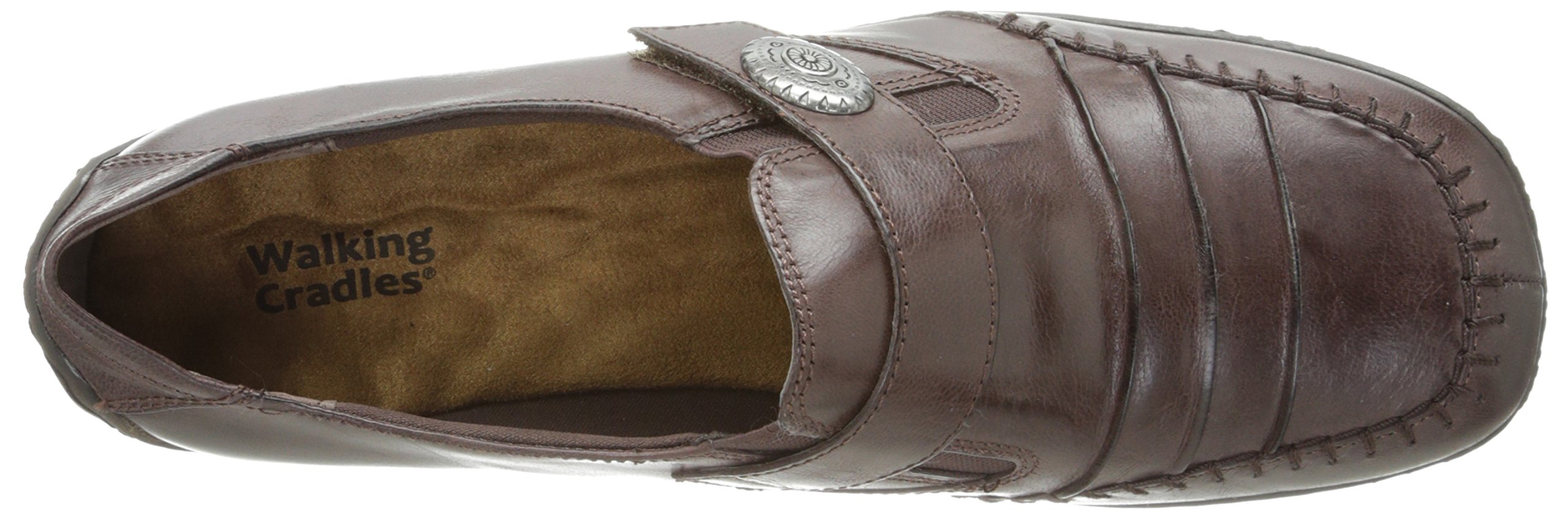 Walking Cradles Women's Bistro Comfortable Slip-On Loafers - Stylish Casual Shoes for Work, Travel & Everyday Wear