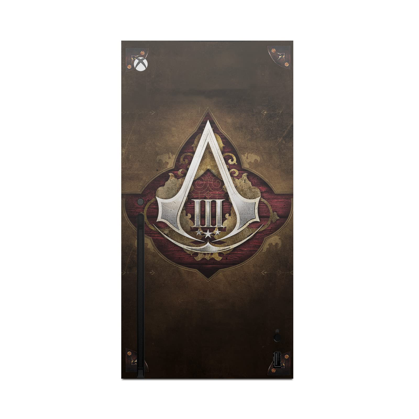 Officially Licensed Assassin's Creed Freedom Edition III Gaming Skin Decal - Matte Vinyl Sticker Cover for Xbox Series X Console & Controller Bundle - Perfect for Gaming Setups & Collector Displays