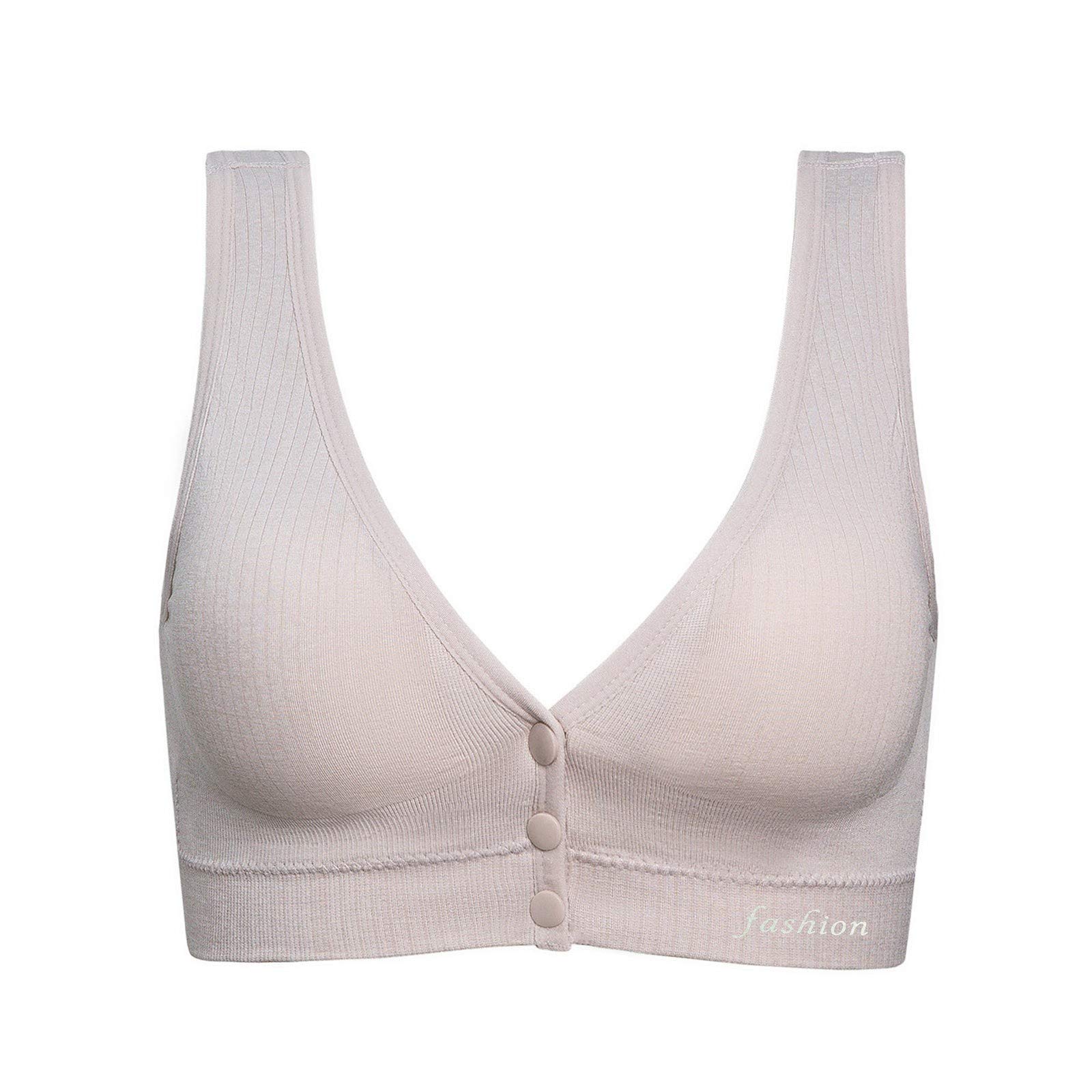 Comfortable Plus Size Maternity Sports Bras for Women - 2X Wireless Nursing Bra Support for Pregnancy & Breastfeeding - Perfect for Yoga, Gym & Everyday Wear