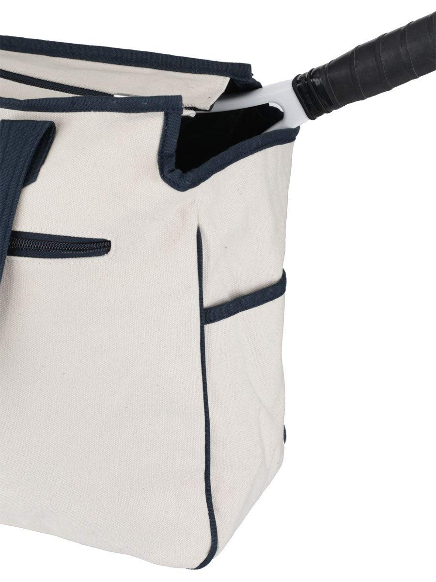 Ame & Lulu Love All Court Tennis Bag - Durable Sports Tote for Women | Perfect for Tennis Matches, Gym Workouts & Travel Accessories