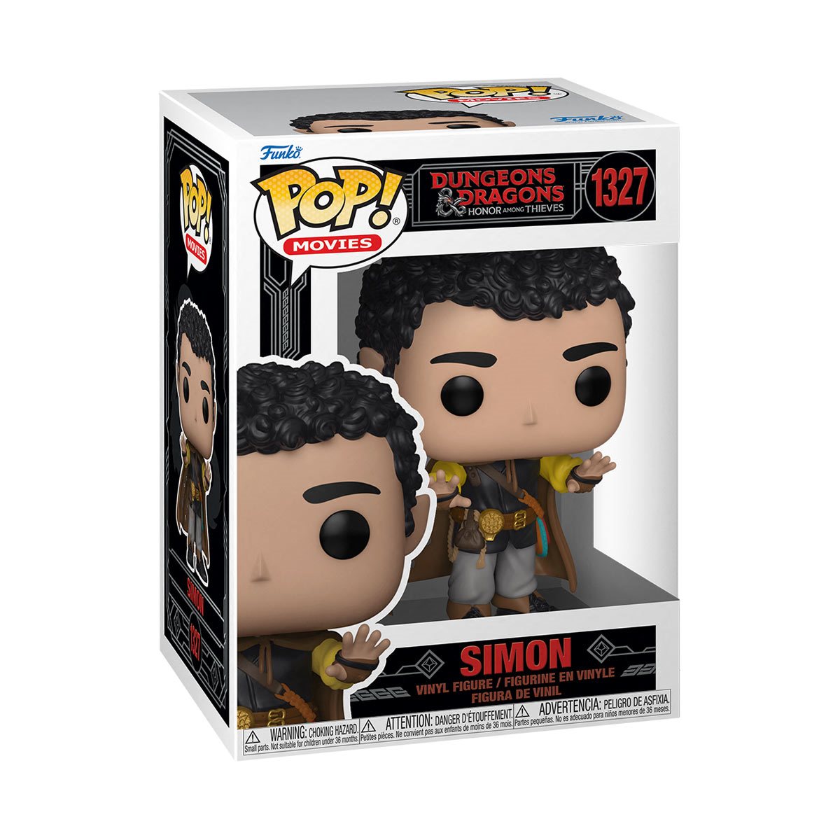 Dungeons & Dragons: Honor Among Thieves Simon Pop! Vinyl Figure #1327 - Perfect for D&D Fans, Collectors & Movie Lovers | Great for Display, Gifts & Role-Playing Game Decor