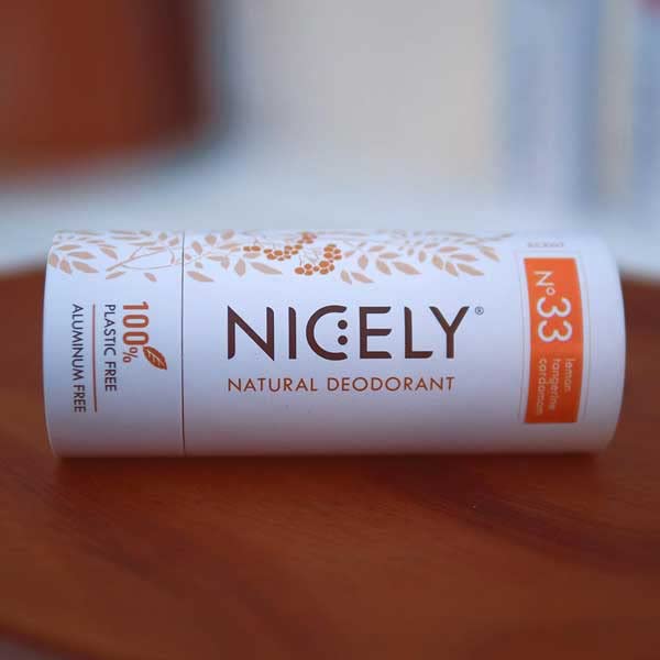 Natural Aluminum-Free Deodorant for Women - 2 Pack with 24-Hour Odor Protection for Sensitive Skin | Essential Oil Formula (Lemon, Tangerine & Cardamom) | Perfect for Gym, Work & Daily Freshness