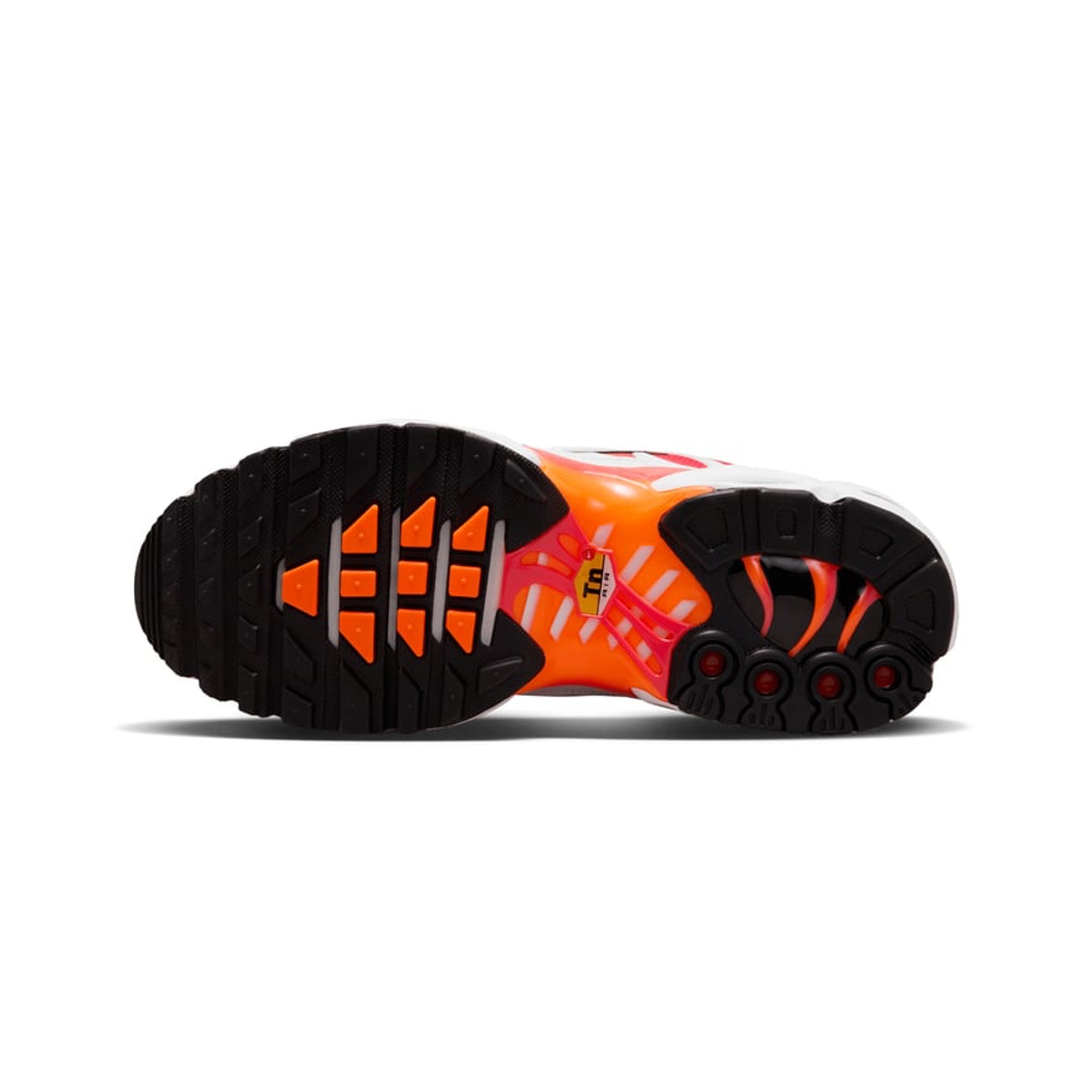 Nike Air Max Plus TN 'White Ember Glow' Running Shoes (2023) - Men's Lightweight Cushioned Sneakers for Gym, Jogging & Streetwear Fashion