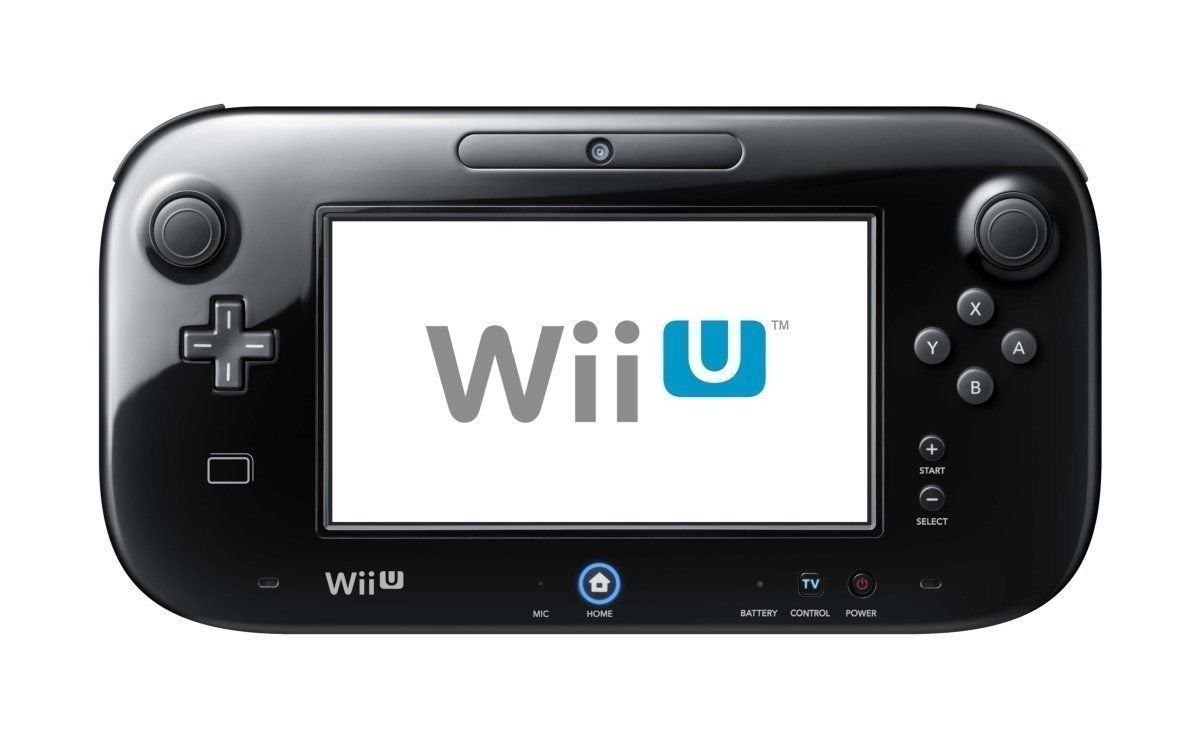 Original Nintendo Wii U Gamepad Replacement [Black] - Bulk Packaging - Perfect for Gaming, Collectors & Repair Shops
