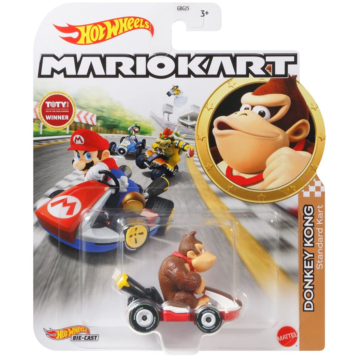 Hot Wheels Mario Kart 7 Die Cast Car Set Bundle - 1:64 Scale Collectible Toy Cars for Kids & Adults - Perfect for Racing Games, Display Collections & Gifts