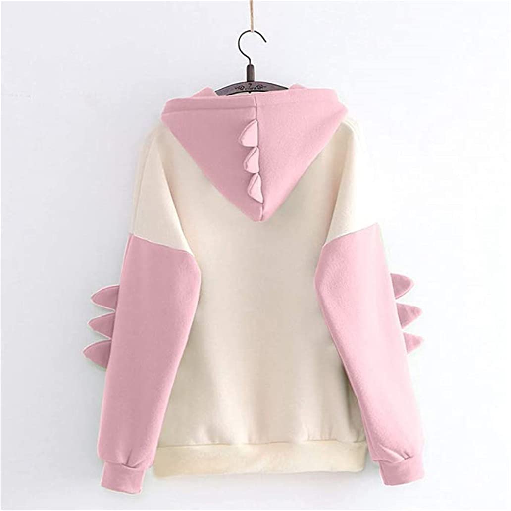 Cute Hooded Sweatshirt for Teen Girls & Women - Long Sleeve Pullover Top for School, Casual Wear & Outfits | Cozy Fleece Hoodie for Fall & Winter Fashion