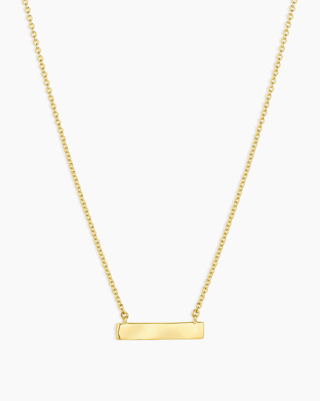 Custom Gold Plate Necklace - Personalized Nameplate Pendant for Women - Perfect for Gifts, Anniversaries & Everyday Elegance