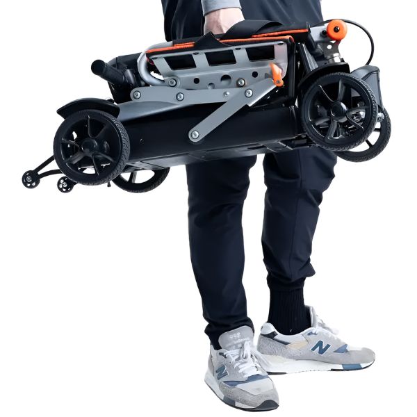 Feather Mobility 27X Folding Electric Scooter - Lightweight & Portable Commuter Scooter for Adults - Perfect for Urban Travel, Campus Commute & Last-Mile Transportation