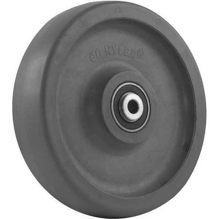 Heavy Duty 8-Inch Nylon Caster Wheels - 2000 lb Capacity for Industrial Equipment, Workbenches, and Warehouse Carts
