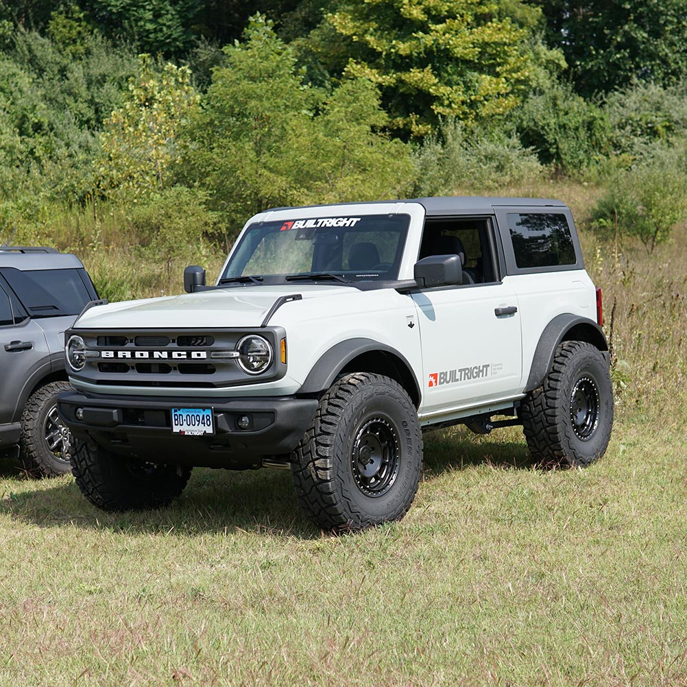 21-24 Ford Bronco License Plate Relocation Kit - Compatible with Standard Plastic Bumper | Off-Road Accessory for Enhanced Visibility & Legal Compliance