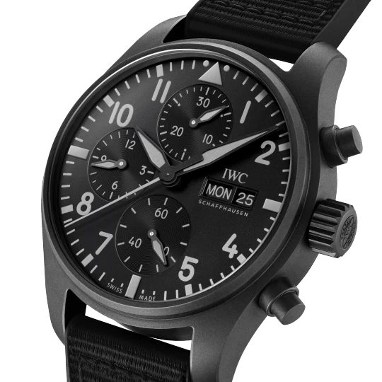 Top Gun Pilot's Watch Chronograph 41mm - Military Aviation Inspired Timepiece for Pilots & Watch Enthusiasts | Perfect for Flight Training, Outdoor Adventures & Everyday Wear