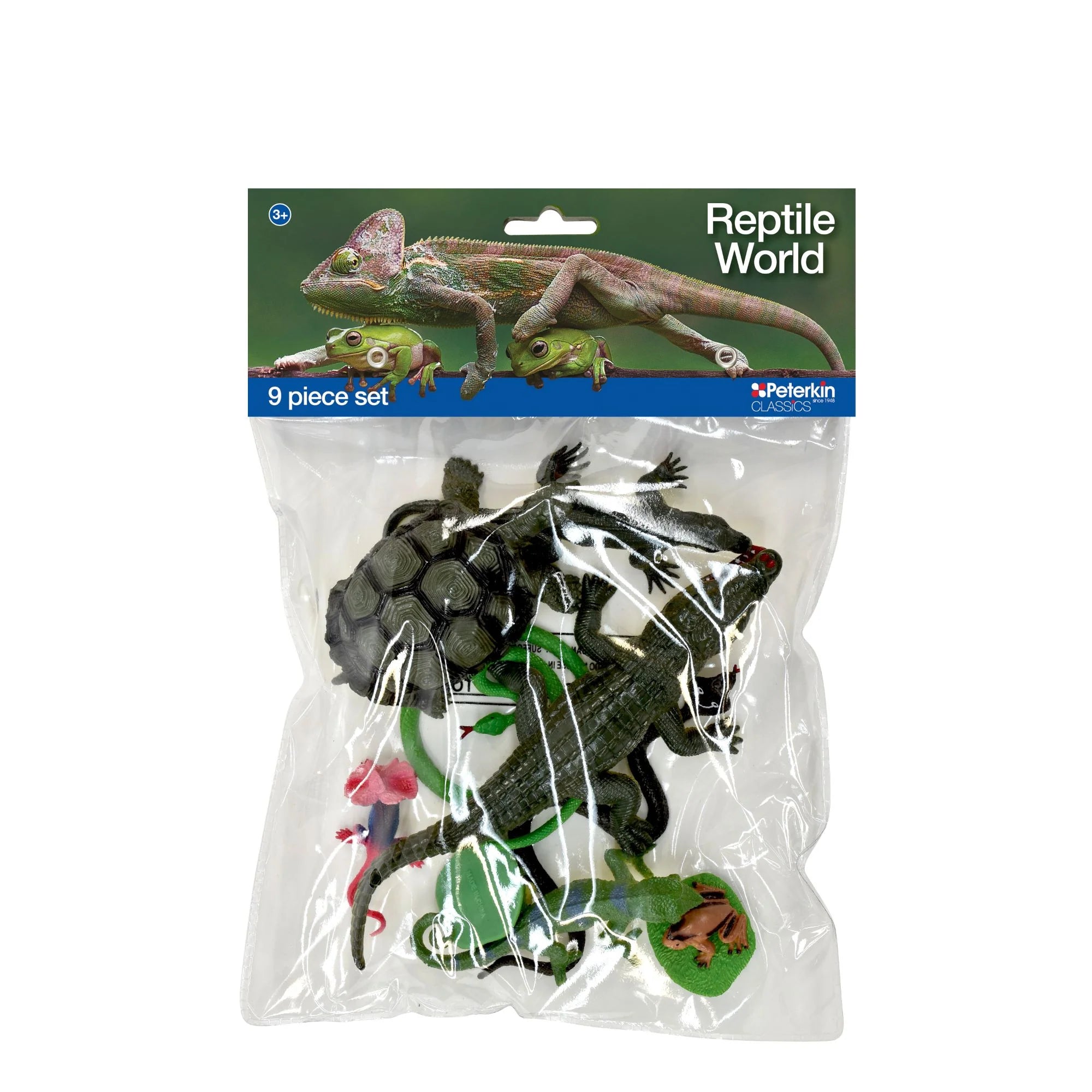 **PETERKIN REPTILE WORLD 9-Piece Reptile Habitat Kit – Premium Terrarium Decor for Lizards, Snakes & Geckos – Perfect for Desert & Tropical Enclosures**