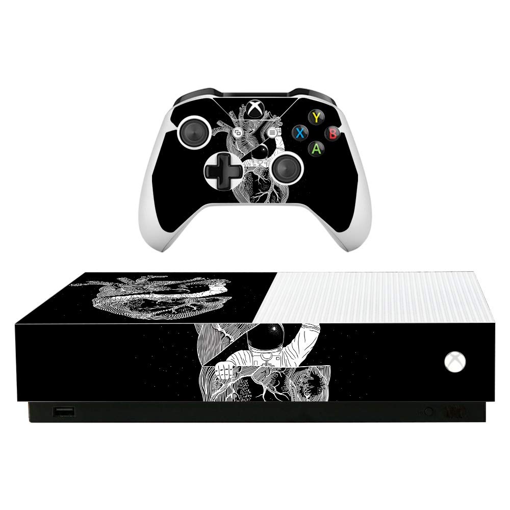 MightySkins Vinyl Decal Wrap Cover for Microsoft Xbox One S All-Digital Edition - My Space Design | Protective & Durable Skin | Easy to Apply & Remove | Made in USA | Perfect for Gaming Setups & Personalized Console Protection