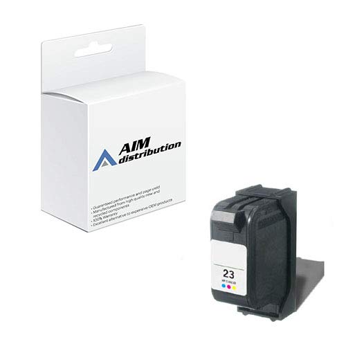 HP NO. 23 Compatible Ink Cartridge Replacement (620 Page Yield, C1823AN) - High-Quality Generic Ink for HP Printers - Perfect for Home, Office & School Printing Needs
