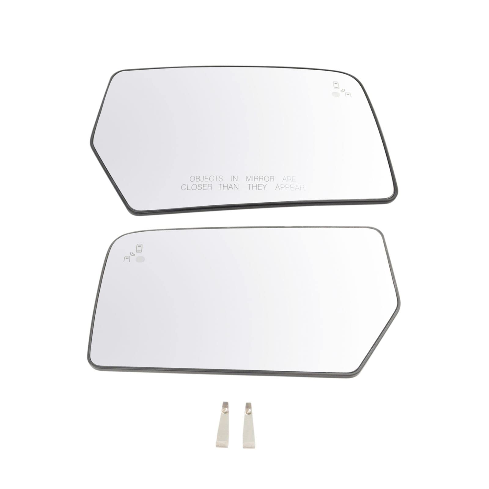 Heated Blind Spot Detection Mirror Kit - LH & RH Pair for Ford Expedition | Enhanced Safety & Visibility in All Weather Conditions