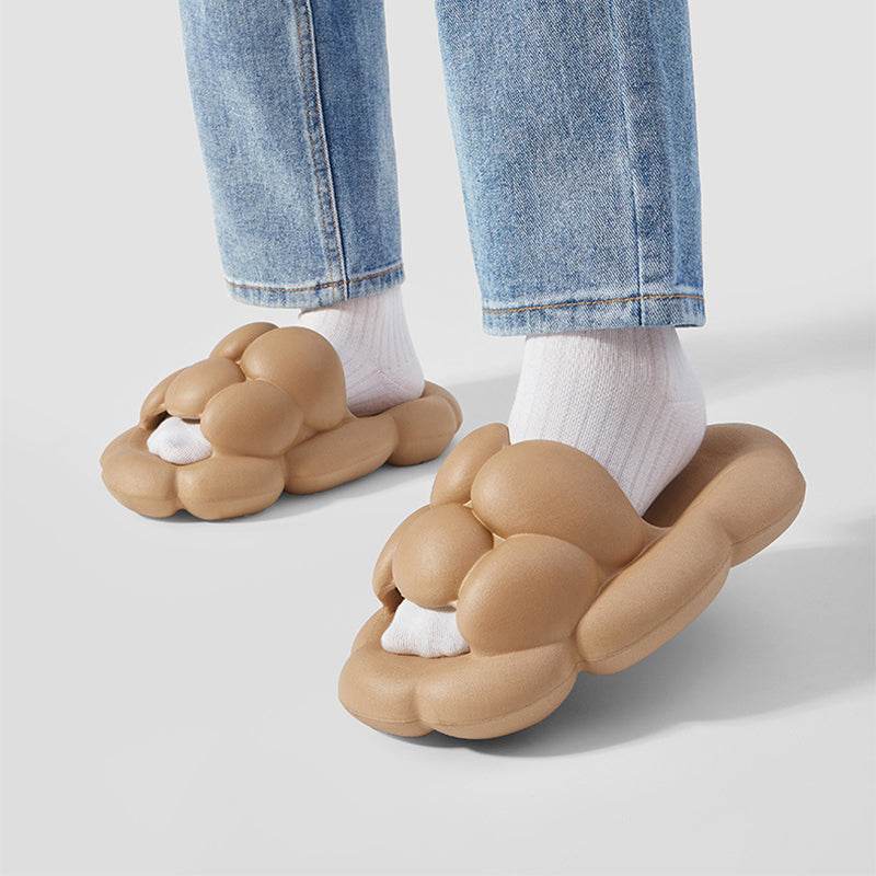 Puffy Comfy Cloud Slippers - Ultra Soft & Cozy House Shoes for Women & Men - Perfect for Indoor Relaxation, Lounging & Spa Days
