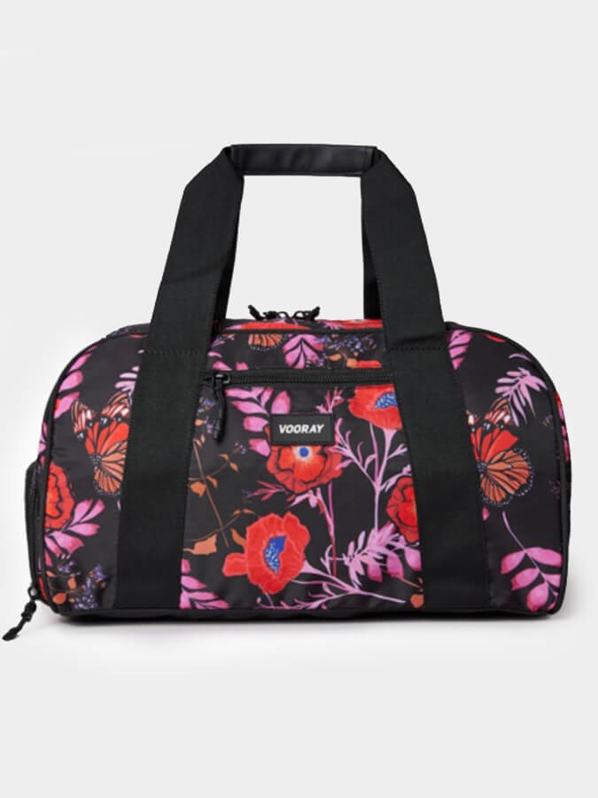 Vooray Burner Gym Duffel Bag - Water-Resistant Sports Duffel with Shoe Compartment & Wet Pocket - Perfect for Gym, Travel & Workout Essentials