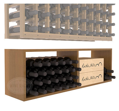 InstaCellar 10 Column Bin Extender - Expandable Wine Rack Organizer for Cellar, Kitchen, or Pantry Storage - Perfect for Wine Bottles, Cans, and Groceries