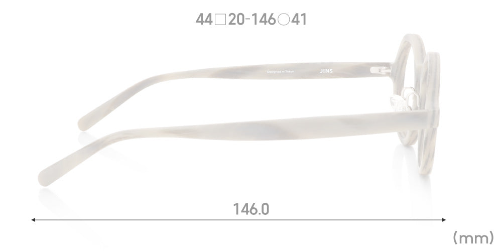 JINS Design Project x Michele De Lucchi MICHELE 93 Eyeglasses - Stylish Designer Frames for Men & Women | Perfect for Reading, Work & Fashion Accessories