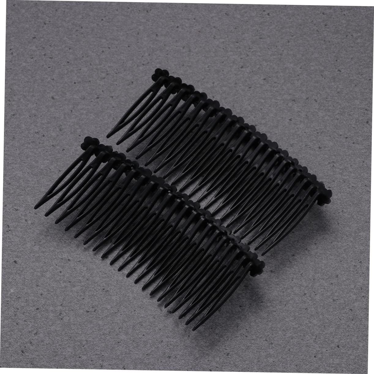 Beavorty 2PCS Rhinestone Hair Clip Combs - Elegant Plum Flower Headdress for Women, Bridal Hair Accessories for Weddings, Prom, Parties & Special Occasions