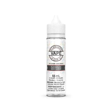 Flavorless Canada Vape Lab E-Liquid 55mL (PEI) - Premium Nicotine-Free Vape Juice for Discreet Vaping & Cloud Chasing