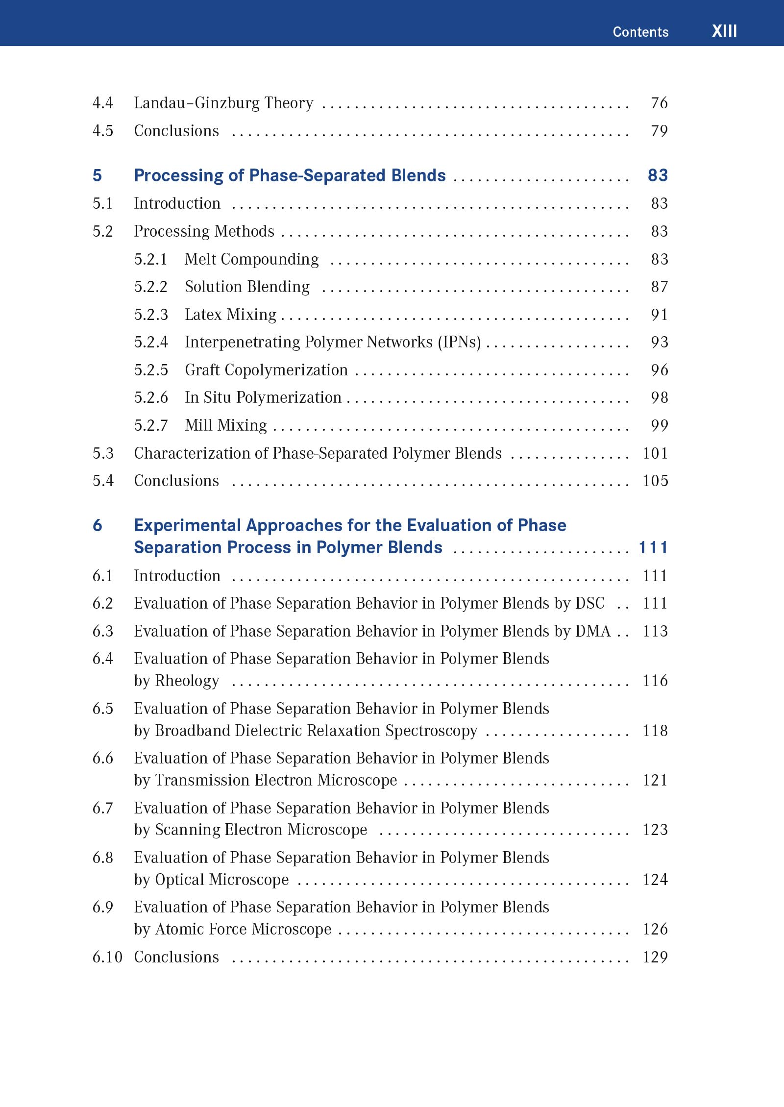 Polymer Blends Phase Separation: Materials, Characterization, Properties & Applications | Advanced Polymer Research for Industrial & Biomedical Uses