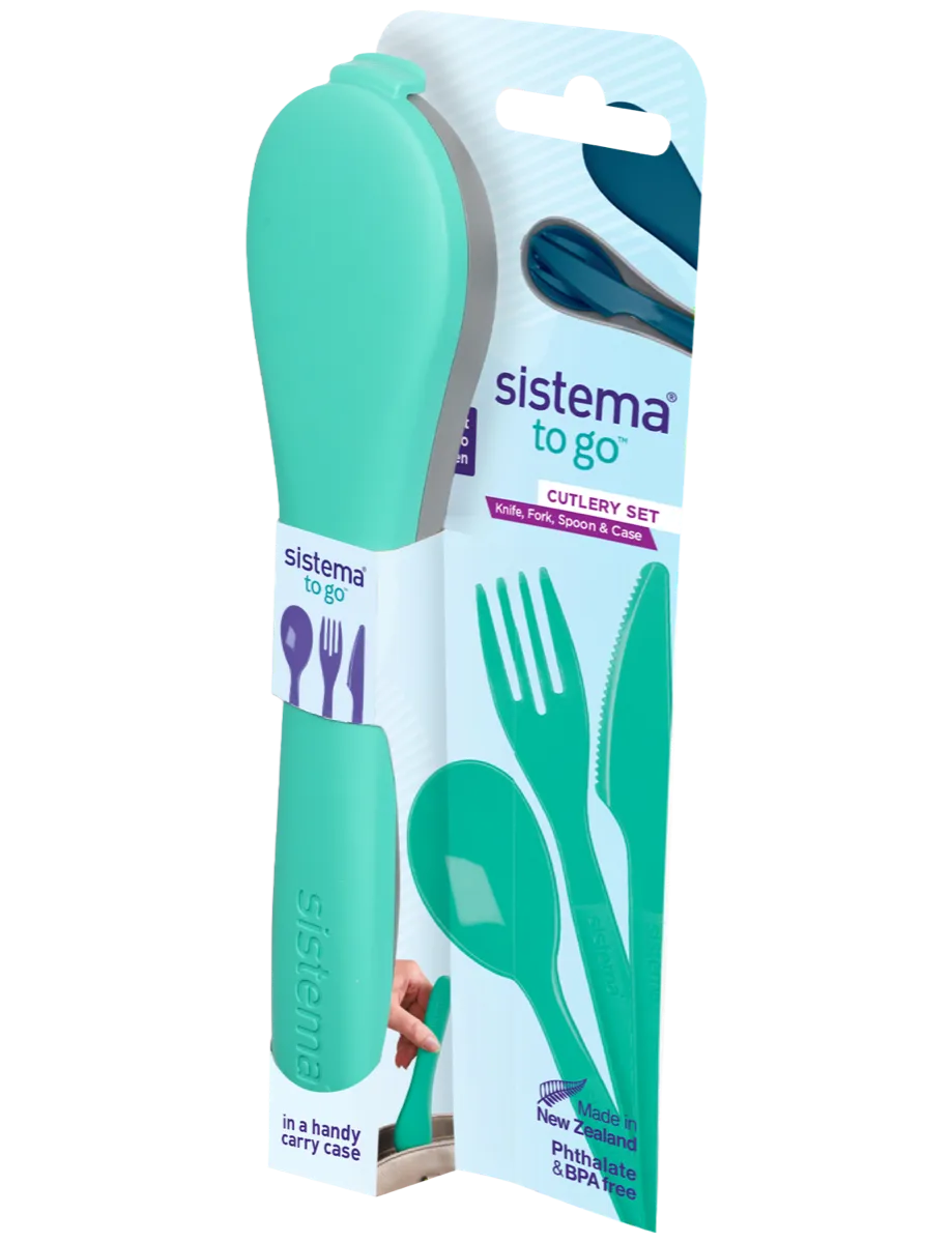 Portable Travel Cutlery Set - Stainless Steel Utensils with Case | Perfect for Camping, Picnics & On-the-Go Meals