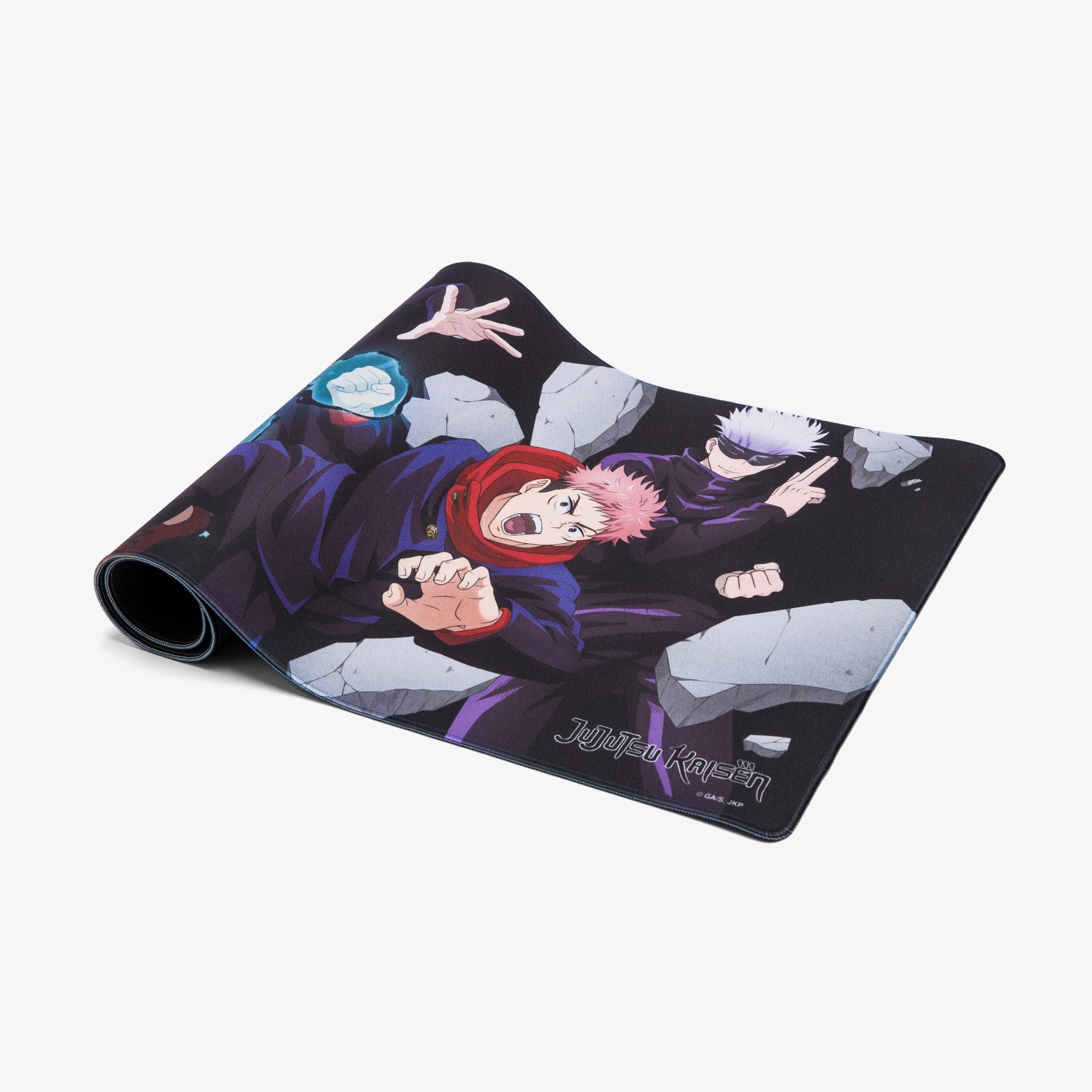 Jujutsu Kaisen x HG XL Gaming Mouse Pad - Non-Slip Rubber Base for PC & Laptop - Perfect for Anime Fans, Esports & Office Work