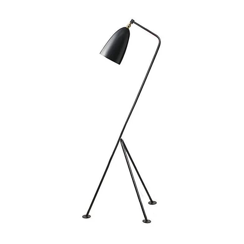 Minimalist Slanted Tripod Floor Lamp - Modern Adjustable Standing Light for Living Room, Bedroom & Office Decor