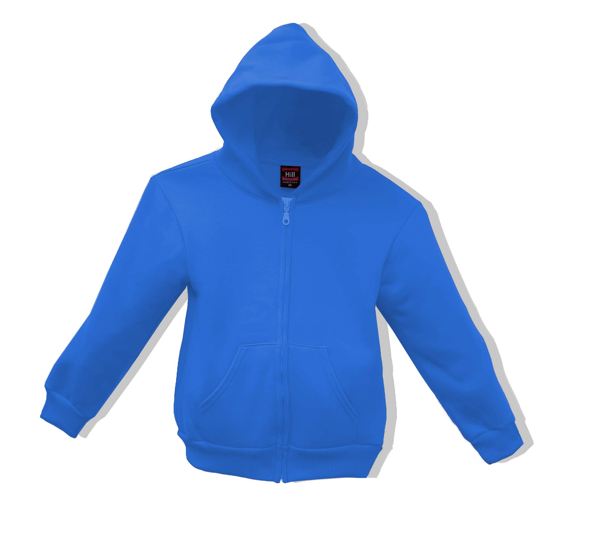 Boys & Girls Fleece Zipper Hoodie - Warm Kids Pullover Jacket for Outdoor Play, School & Winter Activities