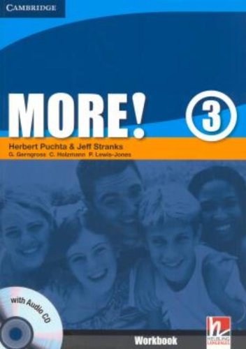 More! Level 3 English Workbook with Audio CD - Interactive Learning for Teens & Adults - Perfect for Homeschooling, Self-Study & Classroom Use