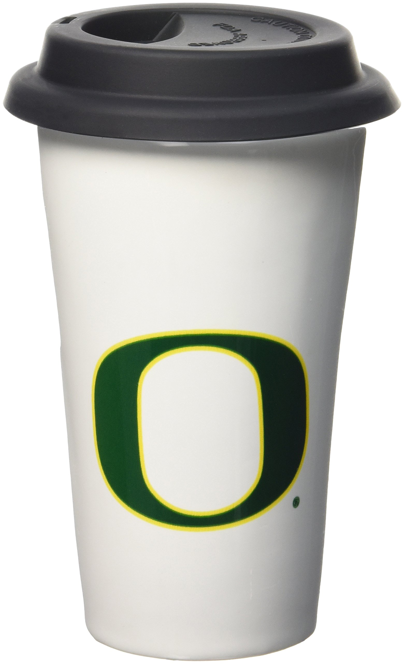 Oregon Ducks NCAA Logo Insulated Travel Mug - Perfect for Coffee, Tea & Hot Drinks On The Go, Gifts for Sports Fans