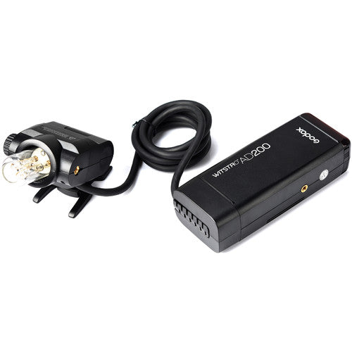 Godox EC200 Extension Flash Head - Professional Studio Flash for Photography, Perfect for Portraits, Product Shots & Events - Compatible with Godox Wireless System