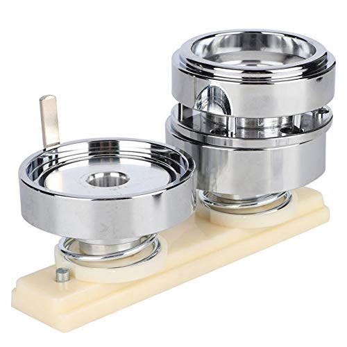 58mm DIY Button Maker Punch Press Machine - Badge Pin Making Mould Kit for Custom Buttons, Pins & Badges | Perfect for Craft Projects, School Events & Promotional Gifts