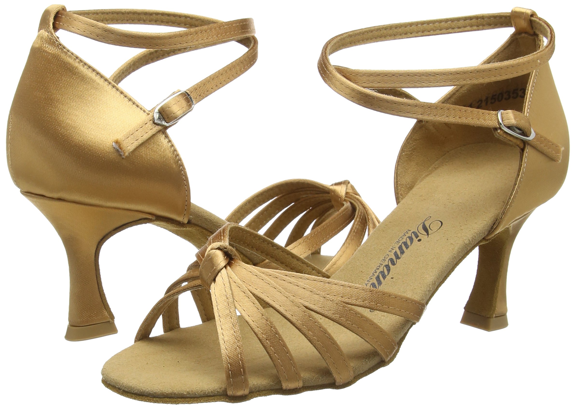 Elegant Diamant Women's Ballroom Dance Shoes - Latin Salsa Tango Performance Shoes for Women - Perfect for Competition, Practice & Social Dancing
