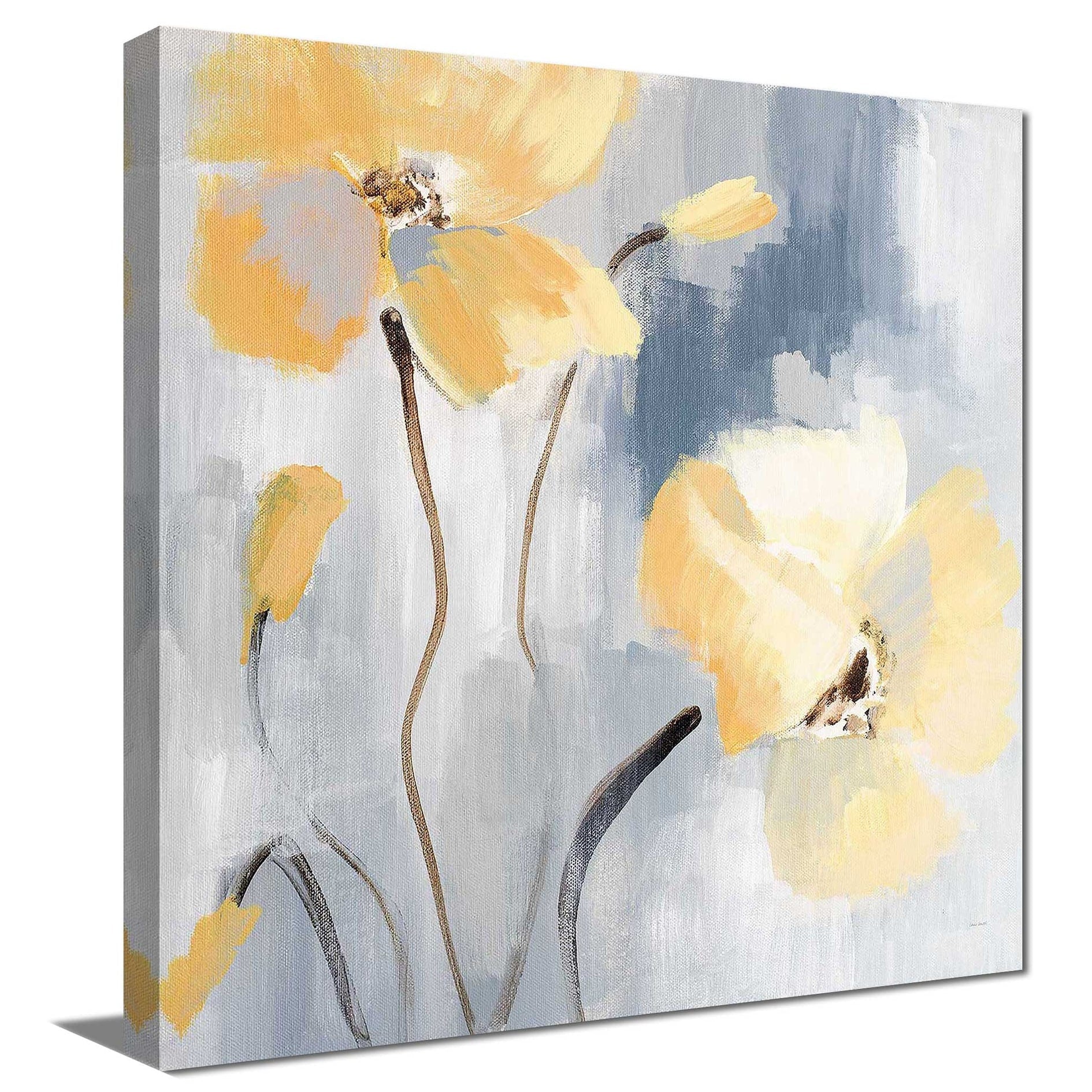 Blossom Beguile I by Lanie Loreth - Floral Canvas Wall Art Print - Elegant Home Decor for Living Room, Bedroom & Office