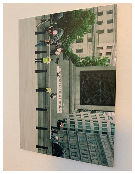 Banksy Designated Riot Area Postcard - Authentic Street Art Collectible by Lazarides | Perfect for Wall Decor, Art Collections & Unique Gifts